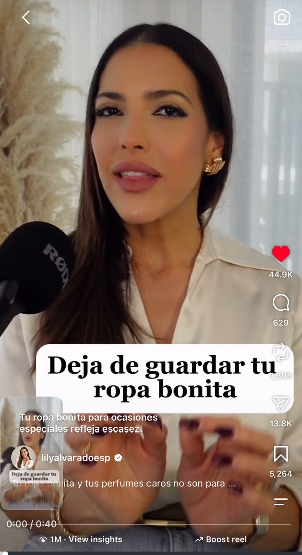 Uno de mis reels